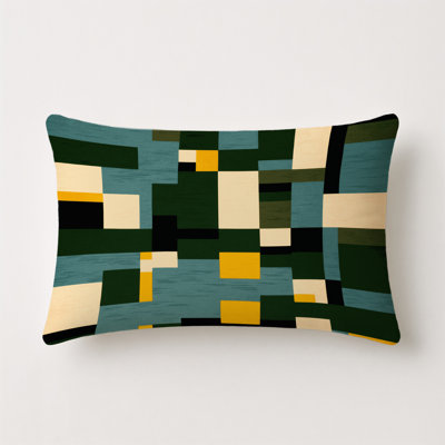 Colorful Coordinates Indoor And Outdoor Pillow