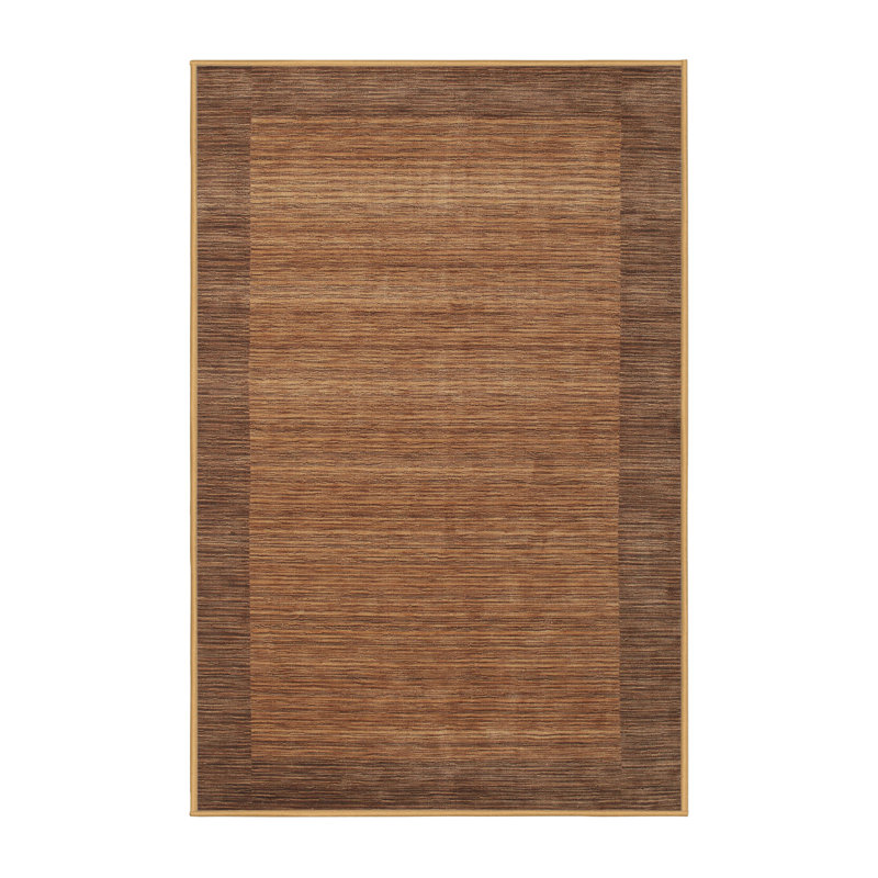 Tapis contemporain brun, Rectangle 7 pi x 10 pi