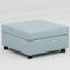 Canapé-lit modulaire en tissu avec rangement Chenille-637996897