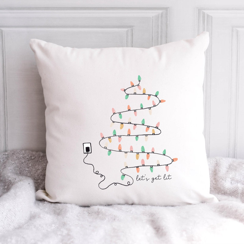 Coussin Christmas illustration6, 20 po x 20 po