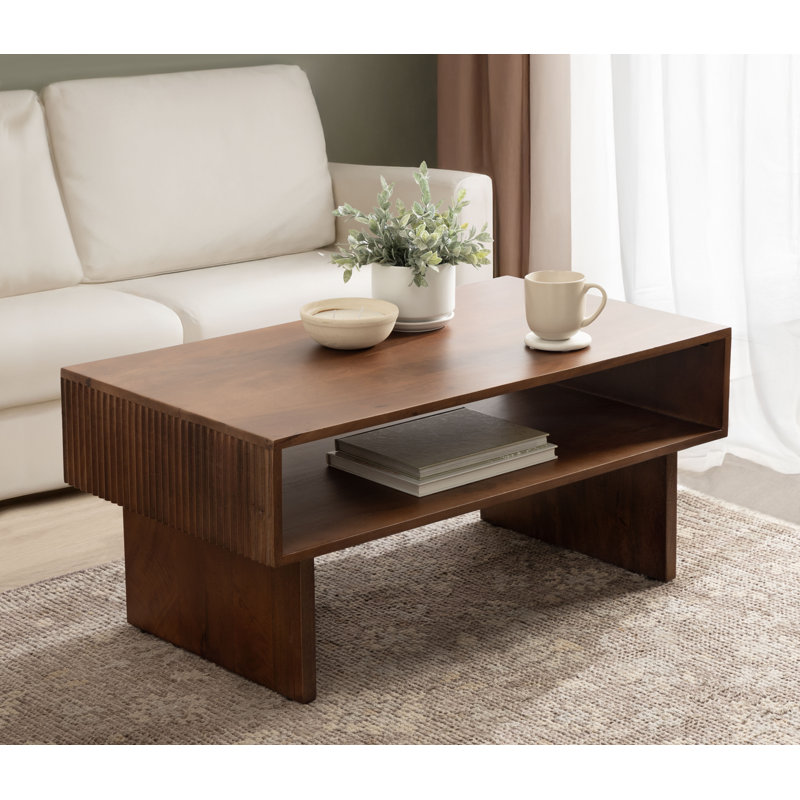 Table basse Torroba, Brun
