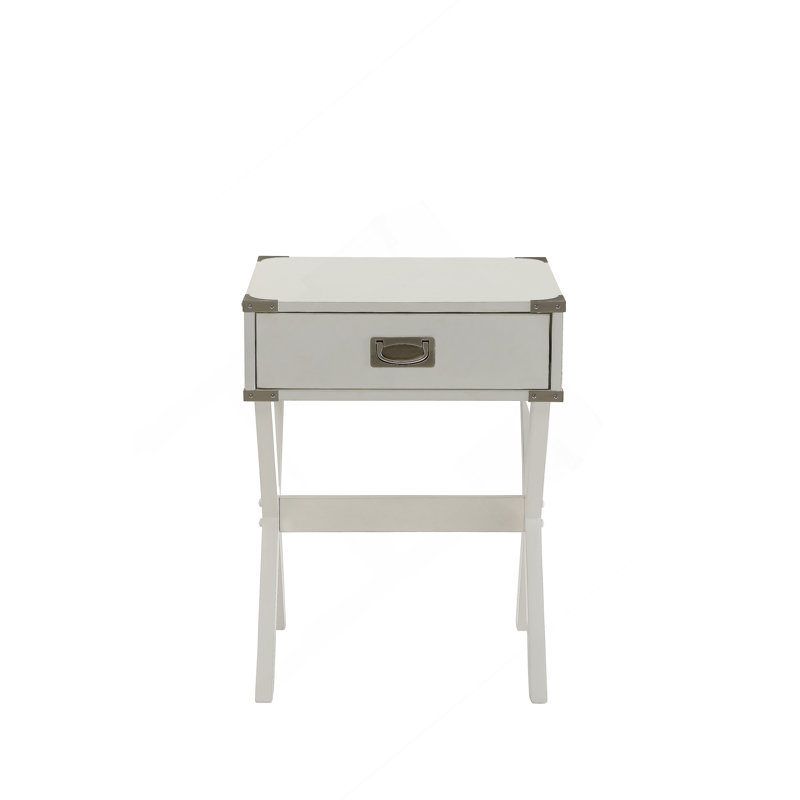 Table d'appoint Babs, Blanc