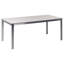 Teodora Rectangular Glass Outdoor Dining Table - 180 cm W 90 cm D-642689951
