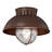 Emestine 1 - Bulb Outdoor Flush Mount-1212639189