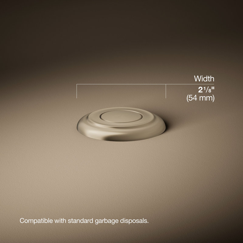 Garbage Disposal Air Switch Kit, Dark Bronze