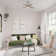 Inlight 30" Integrated LED Indoor Ceiling Fan with Light and Remote, IN-0715-1-MD