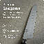 Sora 7'' L Santoku Knife