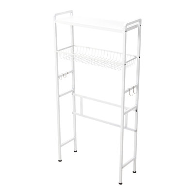 storage rack above washing machine
