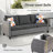 Rhyis 9 - Person Patio Conversation Set with Cushions-277433213