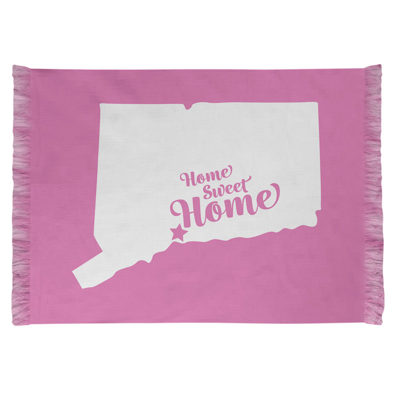 Tapis de maison rose new refuge