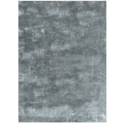 Pallas Abstract Area Rug in Frost