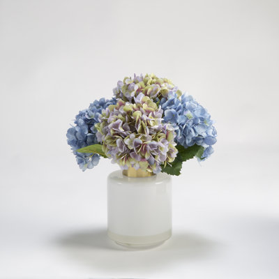 Hydrangea Arrangement in Vase