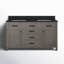 Meuble-lavabo double 60 po Ajiya-182793781-182793778