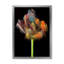 «Blooming Multicolor Fractal Flower», art mural moderne sur toile-473392606-473392602