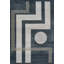 Tapis bleu en polyester tissé à la machine Gignilliat-626457530