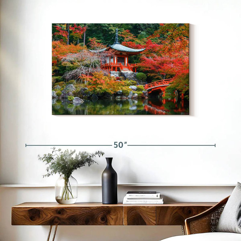 Adella Glorious Daigoji Temple, 24" H x 36" W
