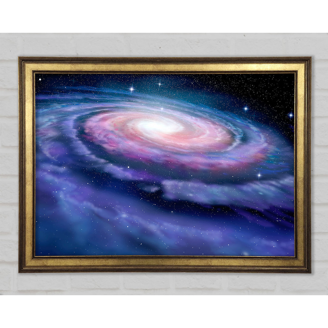 Swirl Of The Galaxies - Einzelner Bilderrahmen Kunstdrucke