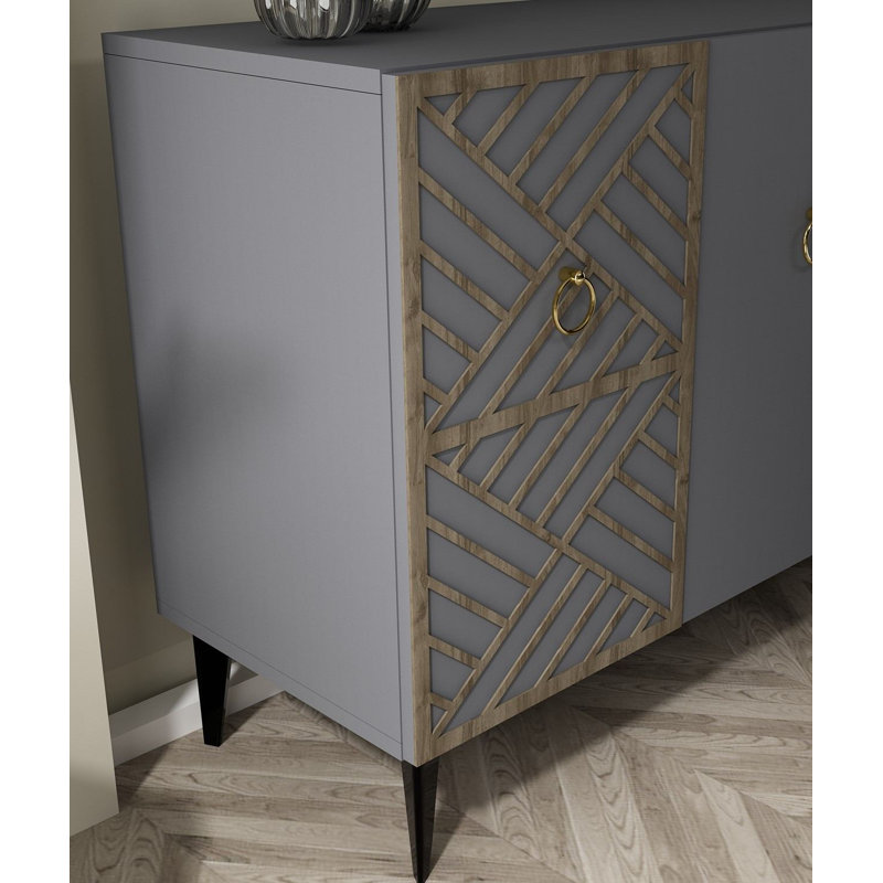Olivia 150cm Console Table, Grey