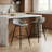 Iraiz Upholstered Counter Stool with Metal Frame-1791533003