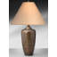 Lampe de table en résine martelée 29 po Azure Collection