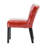 Kirthik Faux Leather Slipper Chair