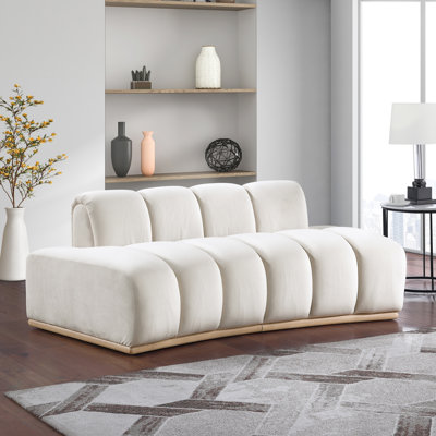 Jace Velvet Loveseat