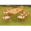 Longbridge Outdoor 7 - Piece Teak Dining Set-1557494855-1480399195