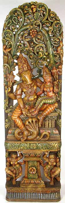 Une tendresse de l'affection (Varaha avec Bhudevi)