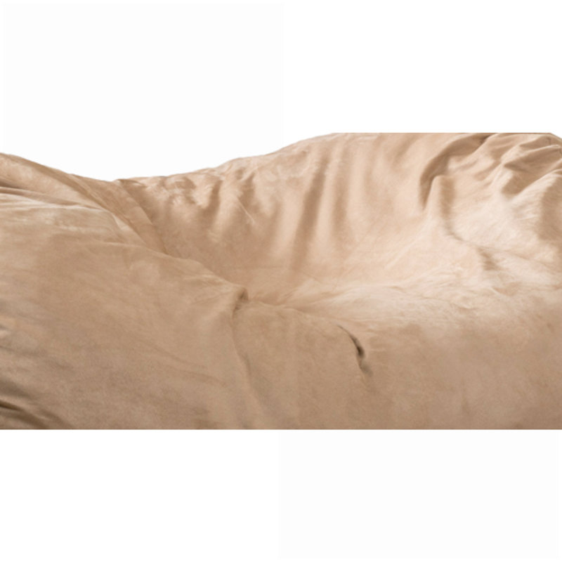 Comfortable Suede Bean Bag for Relaxation and Stylish Décor, Tuscany Microfiber, 30" H x 84" W x 48" D