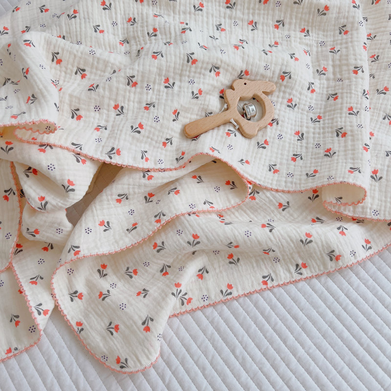Couverture mignonne pour bébé en coton