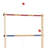 Hey Play Solid Wood Ladder Toss Set with Carrying Case Backyard Activity for BBQ or Tailgate