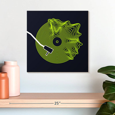 Abarca Neon Vinyl Record