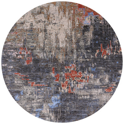 Tapis noir / rouge Boyds