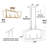 Stenberg 6-Light Kitchen Island Geometric Chandelier