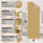 Ottohome Beige Runner Rug-164076540-164076530