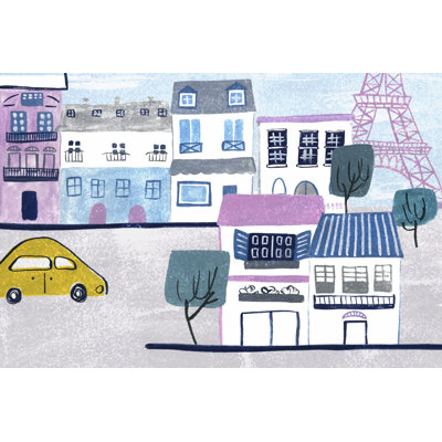 Bonjour Paris III by Melissa Wang - Painting