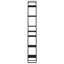 Ayalah 210cm H x 40cm W Wood Etagere Bookcase-982224966
