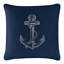 Coussin Sparkles Home Anchor | Motif nautique strass | Bourre en polyester | Lavable à la machine-2113998644-2113998647