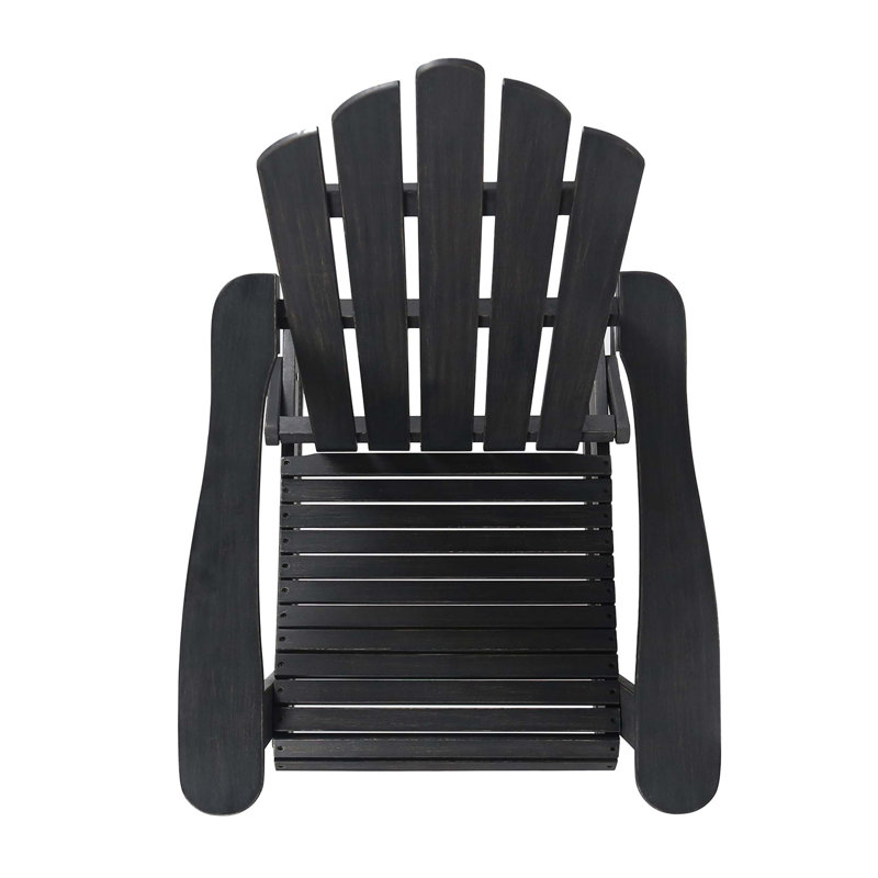 Chaise berçante Hollywood Adirondack, Gris foncé