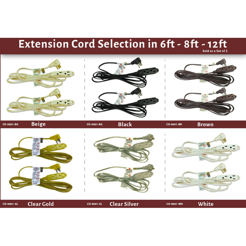 Replacement Lamp Cord, Brown