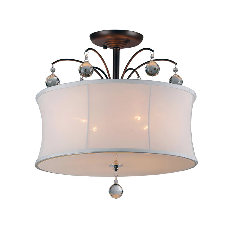 Yamada 4 - Light Fabric Chandelier