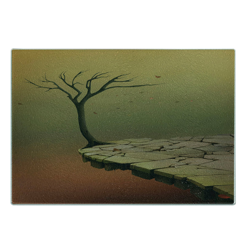 Planche à découper en verre trempé Ambesonne Fantasy