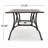 Outdoor Cast Aluminum Rectangular Dining Table