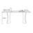 Rectangular light luxury solid wood dining table-315926310