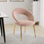 Chaise de salle à manger rembourrée-1232343591
