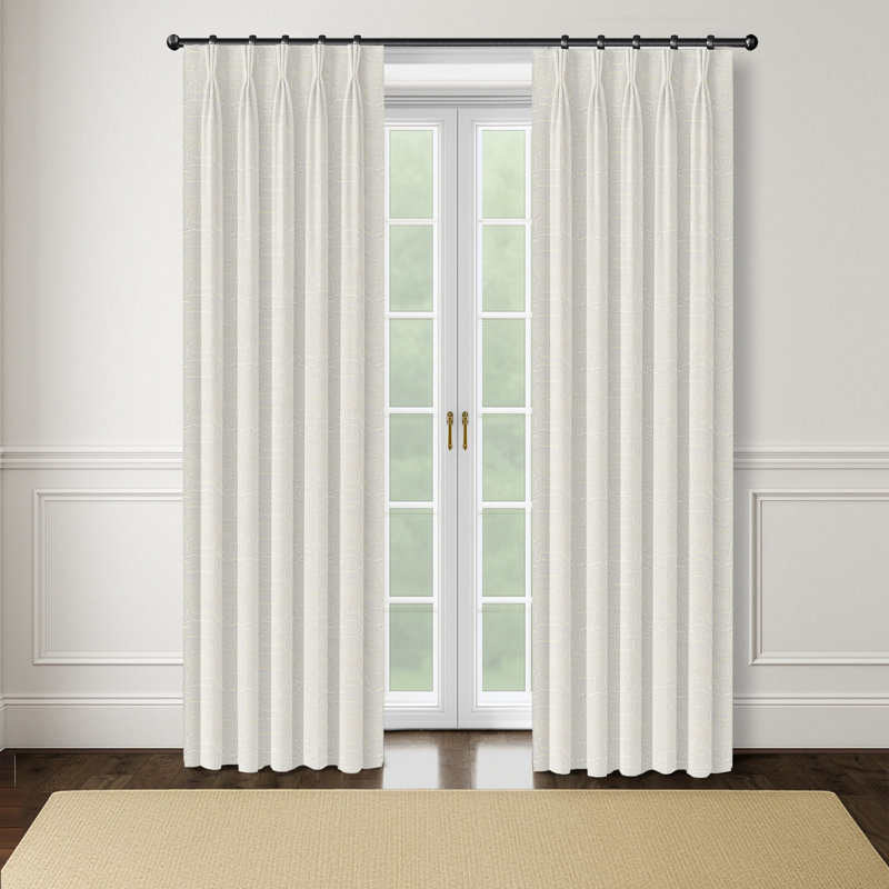 Paire de rideaux avec œillets Annora Cloud (l 50 po x L 84 po), Nuage, L 50 po x L 84 po