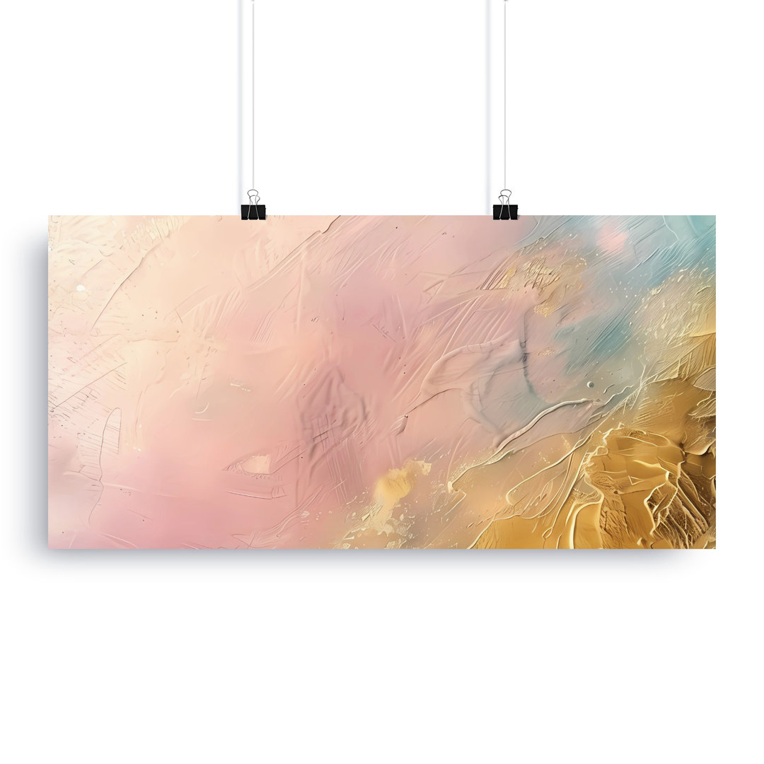 Abstract Wall Art, Canvas Print, Gold, Modern Art, Home Decor, Wrapped Canvas