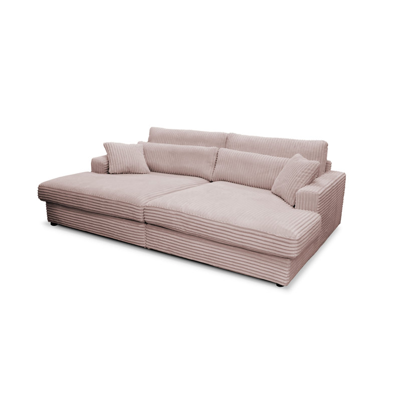 Rishabh Sleeper Sofa, Pink
