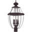 Luminaire suspendu pour l'extérieur avec abat-jour en verre transparent-101231169