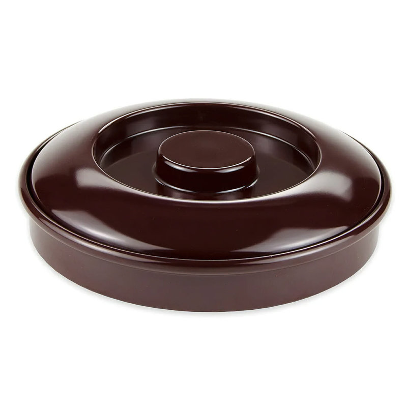Le GE Bol de service en plastique, Brun
